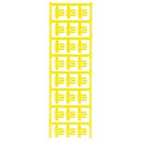 Weidmüller 1062070000 SFC 2.5/21 MC NE GE Kabelmarkeringdrager Montagemethode: Vastklemmen Markeringsvlak: 5.80 x 21 mm Geel Aantal markeringen: 120 120 stuk(s) - thumbnail