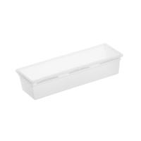 Ladebakje 23x8cm Basic Transparant Rotho - thumbnail