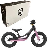 Rebel Kidz Loopfiets Zwart/Roze - thumbnail