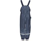 Playshoes regenbroek bretels fleece gevoerd Uni Marine-140 - thumbnail