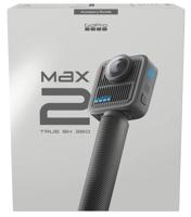 GoPro MAX2 Accessory Hard Bundle Actioncam 360°, Touchscreen, Bluetooth, 8K, WiFi, Stereo Sound - thumbnail