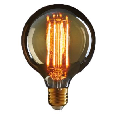 Retro LED Kooldraadlamp Goud