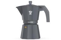 Italiaans koffiezetapparaat - PEZZETTI - ITALEXPRESS - Aluminium - 6 kopjes - Blauw - thumbnail