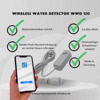 Schabus 200150 WWD 150 Wireless Float switch Watermelder Met app-besturing, Met vlotterschakelaar werkt op batterijen - thumbnail