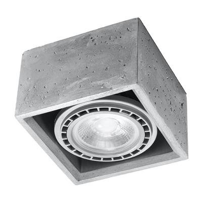 Plafondlamp QUATRO 1 beton