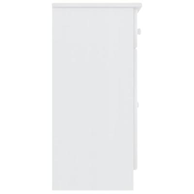 Dressoir ALTA 77x35x73 cm massief grenenhout wit Dressoir ALTA 77x35x73 cm massief grenenhout wit