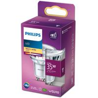 Philips LED 77415800 LED-lamp Energielabel F (A - G) GU10 Reflector 3.5 W = 35 W Warmwit (Ø x h) 5 cm x 5.4 cm 1 stuk(s) - thumbnail