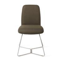 Jesper Home Eetkamerstoel 'Taiwa' Beehive Steel, kleur Jungle Jewel - thumbnail