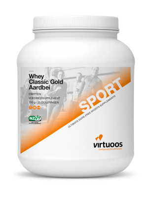 Virtuoos Whey Classic Gold Aardbei