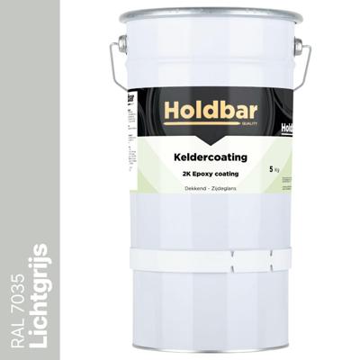 Holdbar Keldercoating Lichtgrijs (RAL 7035) 5 kg