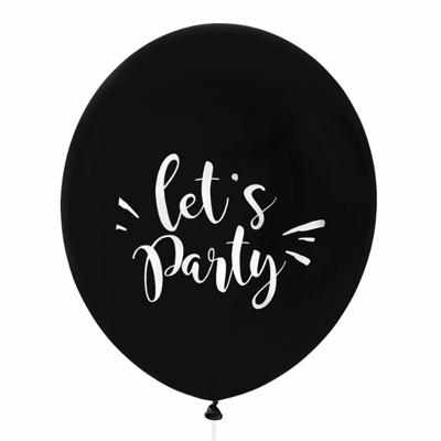 Mega ballon Let's Party (60cm) House of Gia Mega ballon Let's Party (60cm) House of Gia