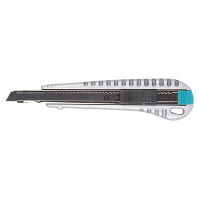Wolfcraft Metalen afbreekmes | 9mm | Met zwart mes | Extra scherp | 1 stuk - 4305000 Wolfcraft Metalen afbreekmes | 9mm | Met zwart mes | Extra scherp | 1 stuk - 4305000