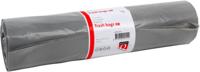 Extra stevige grijze afvalzak LDPE T50 60L 25 stuks Quantore - thumbnail