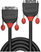 LINDY 36256 DVI-kabel DVI Aansluitkabel DVI-D 18+1-polige stekker, DVI-D 18+1-polige stekker 2.00 m Zwart - thumbnail