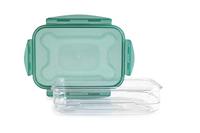Hermetische Lunchtrommel Ibili 790406 Plastic 600 ml 16 x 12 x 6,5 cm Groen - thumbnail