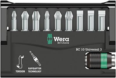 Wera Bit-Check 10 Universal 3 SB, 10 -delig - 1 stuk(s) - 05073410001 - thumbnail