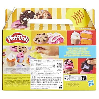 Play-Doh kleine bakkerij - 6 kleipotjes