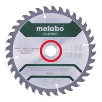 Metabo PRECISION CUT WOOD CLASSIC 628281000 Cirkelzaagblad 165 x 20 x 1.4 mm Aantal tanden: 36 1 stuk(s) - thumbnail