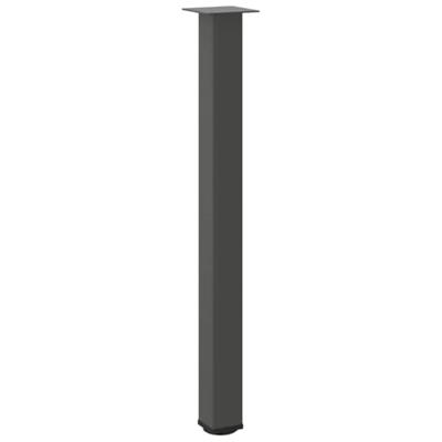 Bartafelpoten 4 st 90-92 cm staal antraciet