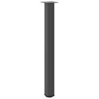 Bartafelpoten 4 st 90-92 cm staal antraciet - thumbnail