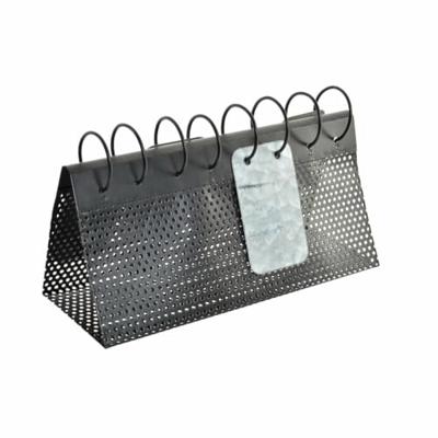 Tafelkalender DKD Home Decor Wit Zwart 34 x 13 x 21 cm