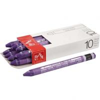Caran d'Ache waskrijt Neocolor II violet 10 stuks - thumbnail