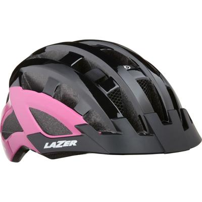 Lazer Petit DLX Helm Net+led+MIPS Zwart / Roze Lazer Petit DLX Helm Net+led+MIPS Zwart / Roze