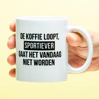 Mok De koffie loopt - thumbnail