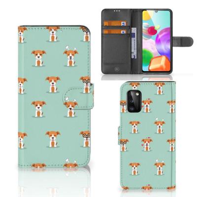 Samsung Galaxy A41 | Telefoonhoesje | Met pasjeshouder | Pups Samsung Galaxy A41 | Telefoonhoesje | Met pasjeshouder | Pups