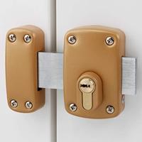 Veiligheidsslot IFAM X5 Plaatsen over Bruin Staal 110 mm - thumbnail