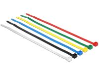 Delock 18626 Kabelbinders gekleurd L 200 x B 3,6 mm 100 stuks - thumbnail