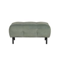 WOOOD Hocker 'Lloyd' Velvet, kleur Waterplant - thumbnail