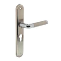 Intersteel Deurkruk Agatha op schild chroom - thumbnail