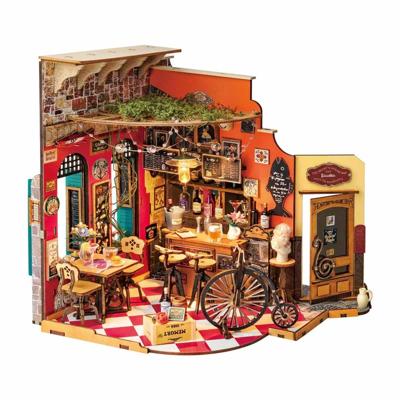 Robotime Cheers Bar en Dining Miniatuur Bouwpakket Modelbouw