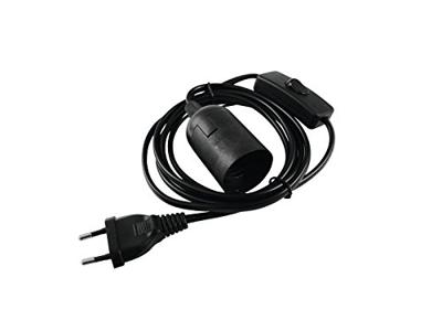 EUROLITE E-27 Socket Power Cable, Plug, Switch - thumbnail