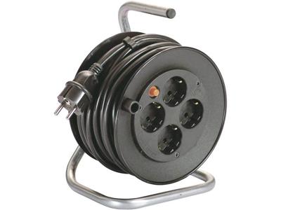 Schwabe Mini Kabelhaspel Vinyl H05VV-F 3x1,5 Ø180mm IP20 15m