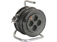 Schwabe Mini Kabelhaspel Vinyl H05VV-F 3x1,5 Ø180mm IP20 15m - thumbnail