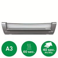 Leitz ILAM Office Pro lamineermachine, voor ft A3, grijs - thumbnail