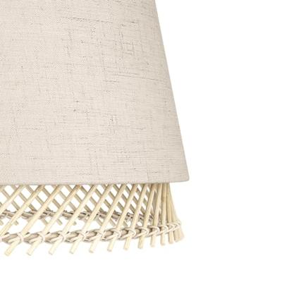 Eglo TafellampTabley linnen met rotan - 43977