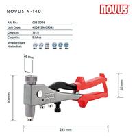 Novus Office 032-0046 Popnageltang 290 mm 1 stuk(s) - thumbnail