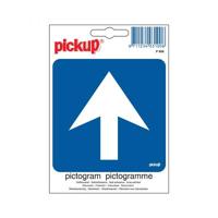 Sticker Eenrichtingsverkeer - 100x100 mm. - thumbnail