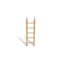 Houten vogelladder 24 cm met 5 treden - thumbnail