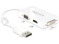 DeLOCK DisplayPort > VGA/HDMI/DVI adapter - thumbnail