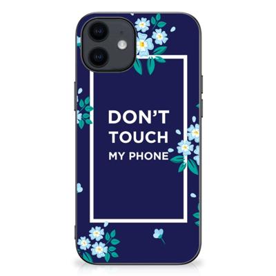iPhone 12 Pro | 12 (6.1") | TPU Hoesje | Flowers Blue DTMP iPhone 12 Pro | 12 (6.1") | TPU Hoesje | Flowers Blue DTMP
