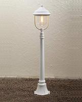 Staande buitenlamp Spaarlamp E27 75 W Konstsmide Parma 7225-250 Wit - thumbnail