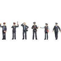 NOCH 15260 H0 Spoorwegpersoneel Zwitserland figuren Geverfd, Staand - thumbnail