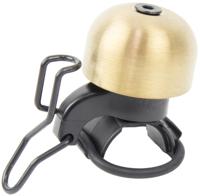 Qibbel Widek paperclip bel xxl nieuwzilver pvd goud all black op kaart - thumbnail