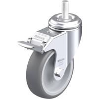 Blickle LKRA-TPA 101G-FI-GS12 Zwenkwiel met rem Wieldiameter: 100 mm Draagvermogen (max.): 110 kg 1 stuk(s) - thumbnail