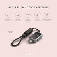 Satechi mini NVME SSD behuizing - Space Gray - thumbnail