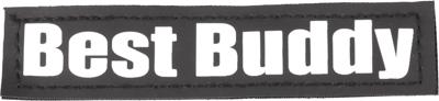 Hondentuig Best Buddy Pluto Zwart XL 80 - 100 cm x 50 mm Flamingo Zwart